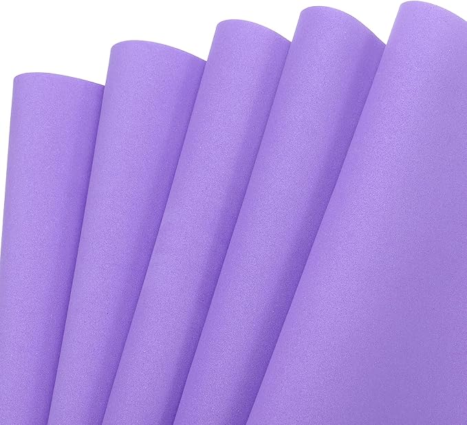 MECCANIXITY EVA Foam Sheets Light Purple 35.4 Inch x 19.7 Inch 2mm Thick Crafts by MECCANIXITY