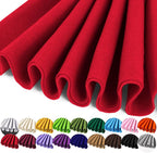 IONTACH 36" X 36" Red Soft Felt Fabric 1.6mm Thick | Felt Sheets by IONTACH