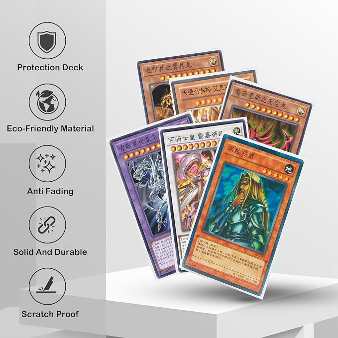 200 Counts Yugi-oh Card Sleeve, FOTEEMO Japanese Small Card Sleeves Card Sleeves - Image 2