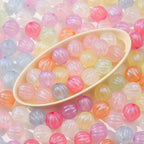 16mm Acrylic Beads 100pcs Cute Colors Spacer Beads Loose Beads - Image 4