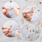 Geiserailie 50 Pieces Small Tiny Glass Spell Jars Bottle - Image 3