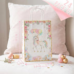 24 Pack Unicorn Party Favor Bags, Unicorn Gift Bags - Image 2