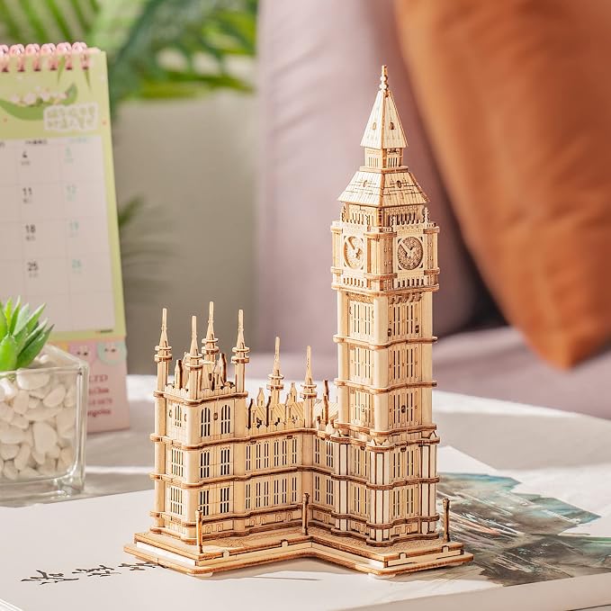 Rowood 3D Puzzles for Adults Wooden Model Kit Adult Craft Kit Gifts for Age 14+ - Image 2