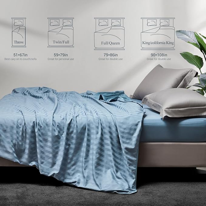 Elegear Revolutionary Cooling Blanket Twin, Absorbs Heat to Keep Body Cool - Image 9
