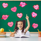 Eaasty 1080 Sheets Valentine's Day Heart Cutouts Paper Heart Cutouts Assorted - Image 4