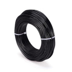 Fashewelry 180 Feet 12 Gauge Aluminum Wire Black Bendable Metal Craft Wire - Image 7