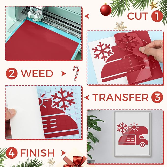 IModeur Glossy Red Permanent Vinyl - Image 4
