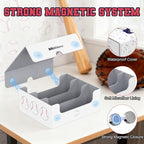 Mlikero Baseball Card Storage Box, Trading Card Storage Box Oversized Fits - Image 3
