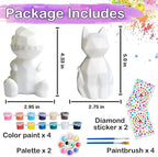 Goody King Paint Your Own Cat & Dinosaur Lamp Kit, Arts & Crafts - Image 2