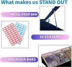 Professional Large Card Display Case | 34 x 22 inches | Tabletop TradeShow - Image 2