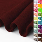 Deep Autumn Red Large Felt Fabric 36" X 36" 1.4 mm1 Square Yard | Soft Felt by XSEINOiscreating%EF%BC%81