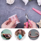 Anezus 18 Gauge Jewelry Wire for Jewelry Making, Anezus Craft Wire Tarnish - Image 4