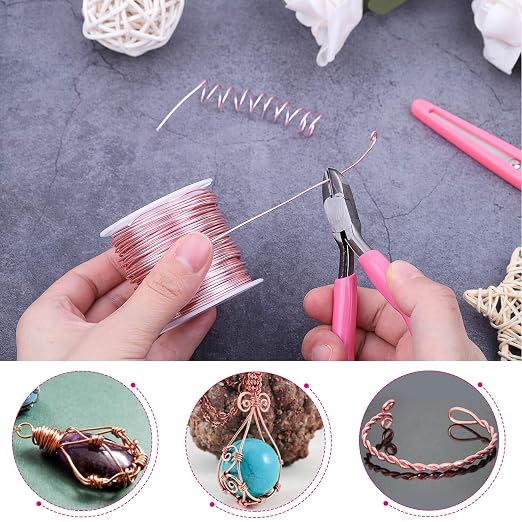 Anezus 18 Gauge Jewelry Wire for Jewelry Making, Anezus Craft Wire Tarnish - Image 4