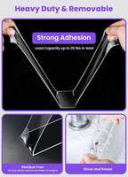 Upgraded Double Sided Tape Heavy Duty, 1.18" x 198”, Extra Large Nano Double - Image 3