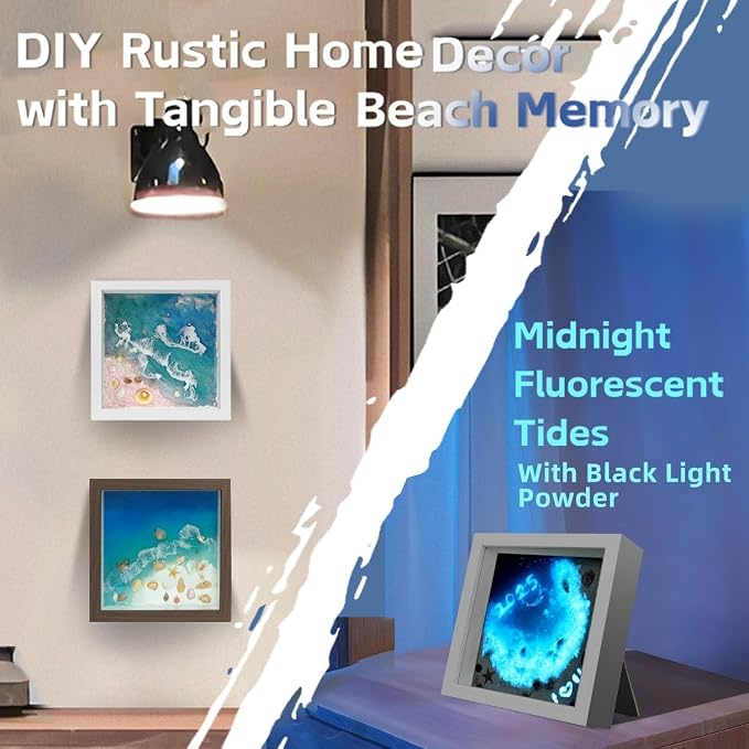 iLAND Crafts for Adults Zen Ocean Resin Art Kit, Creative Teen Crafts Resin Kit - Image 6