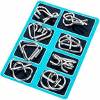 Metal Wire Puzzle Set of 24 - Image 4