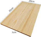 2PCS Rectangle Wood Boards Unfinished Wood Blocks - Image 3