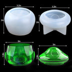 Juome Jar Resin Molds Silicone, Mushroom Jars Silicone Molds - Image 4