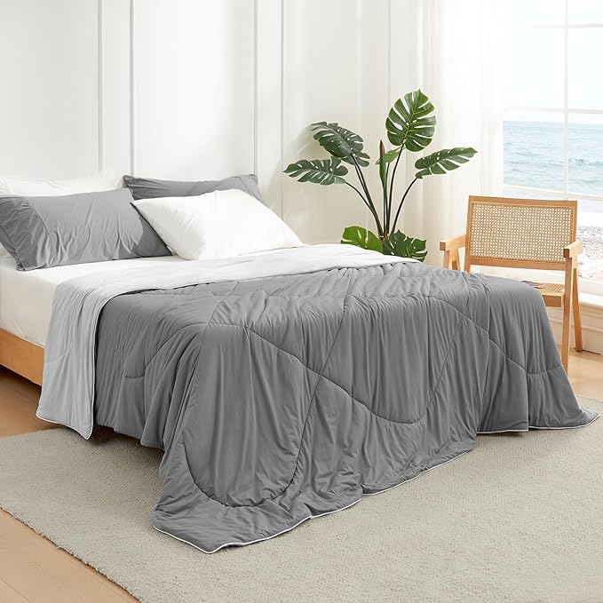 Cozy Bliss Cooling Comforter King Size, Cooling Blankets - Image 4