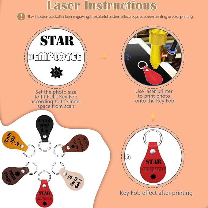 60 Pcs Lasable Engravable Blanks - Image 7