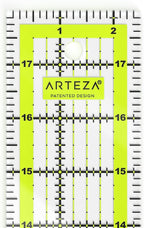 ARTEZA Quilting Ruler – 2.5" x 18" Acrylic Sewing Ruler - Image 3