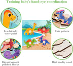 Wooden Peg Puzzles for Toddlers 1-3, Kids Educational Preschool Peg Puzzle Toy - Image 5