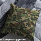 Feelyou Camo Upholstery Fabric for Chairs Sofa Couch, Wild Camouflage Outdoor - Image 4