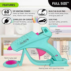 Surebonder Lynn Lilly Edition Cordless/Corded 60 Watt High-Temperature Full - Image 2