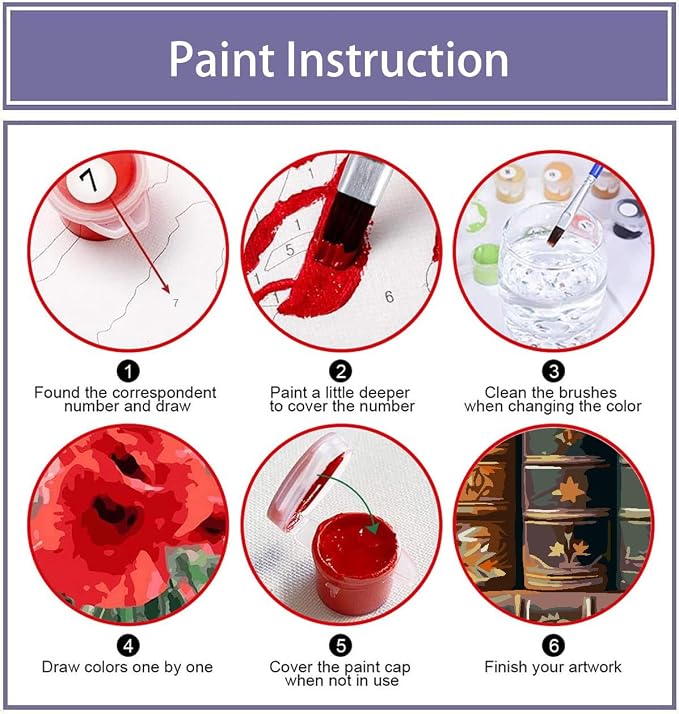 Clendo Book Paint by Numbers Kit - Image 9