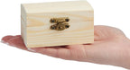 Bright Creations Baby Shower Decorations Mini Unfinished Wooden Treasure Boxes - Image 5