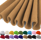 IONTACH 36" X 36" Tan Soft Felt Fabric 1.6mm Thick | Felt Sheets by IONTACH