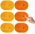 Taobary 24 Pcs 7.09'' Fiesta Flower Cutouts Classroom Bulletin Board by TaoBary