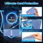 500 Count Card Sleeves, Matte Magic Card Sleeves, Smooth Shuffle & Tear - Image 4
