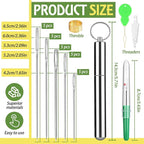 FTEVEN Embroidery Needles, Sewing Sharp Needles - Image 2