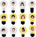 60PCS Classroom Light Bulb Cutouts Back to Schol Light Bulb Bulletin Board by partygreeting