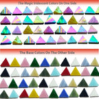 Triangle Iridescent Glass Mosaic Tiles - Image 5