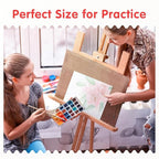 FIXSMITH Canvas Boards for Painting 8x10 Inch, Super Value 12 Pack White Blank - Image 5