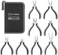 SOONAN 8 Pieces Mini Pliers Set, Jewelry Making Tools by SOONAN