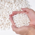 Pulovin 2.5 lbs White Aquarium Gravel, 1/5 Inch White Rocks by GardenSteward