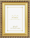 puthiac 5x7 Gold Picture Frame, Ornate Vintage Photo Frame | Antique gold by PUTHIAC