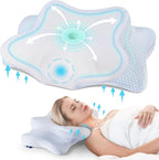 DONAMA Cervical Pillow for Neck and Shoulder Pain Relief, Cooling Contour by DONAMA