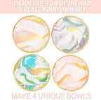 Patemby Make Your Own Clay Jewelry Bowls Arts and Crafts Kit - Image 5