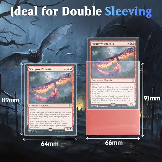 1200ct Perfect Fit Sleeves, Perfect Fit Card Sleeves, Inner Sleeves MTG - Image 2