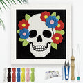 Doodlream Gothic Skull Flower Needle Kit by Doodlream