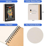 Prina 76 Pack Drawing Set Sketching Kit, Pro Art Supplies - Image 5
