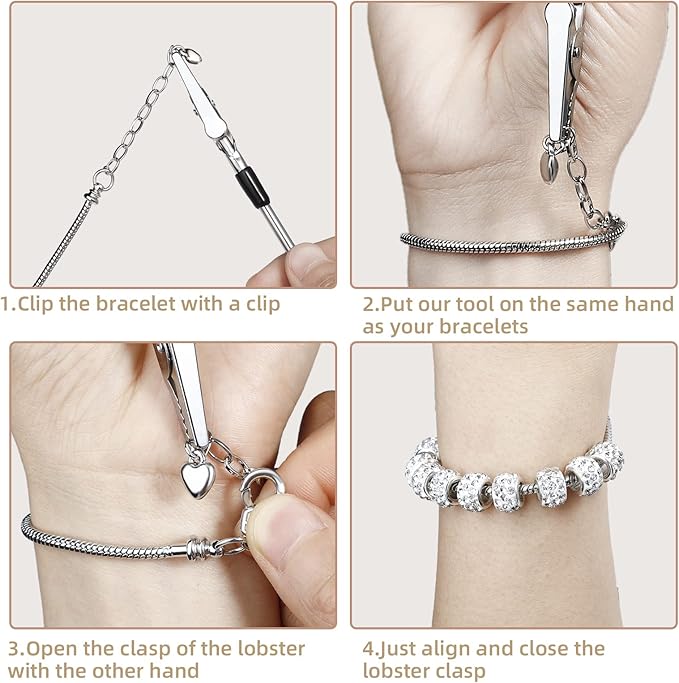 ZYEHXED 20PCS Snake Chain Charm Bracelet - Image 4
