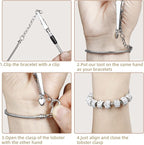 10PCS Snake Chain Charm Bracelet - Image 4