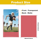 Premium Card Sleeves, 150 Sleeves 2.6''x3.6'' Compatible - Image 2
