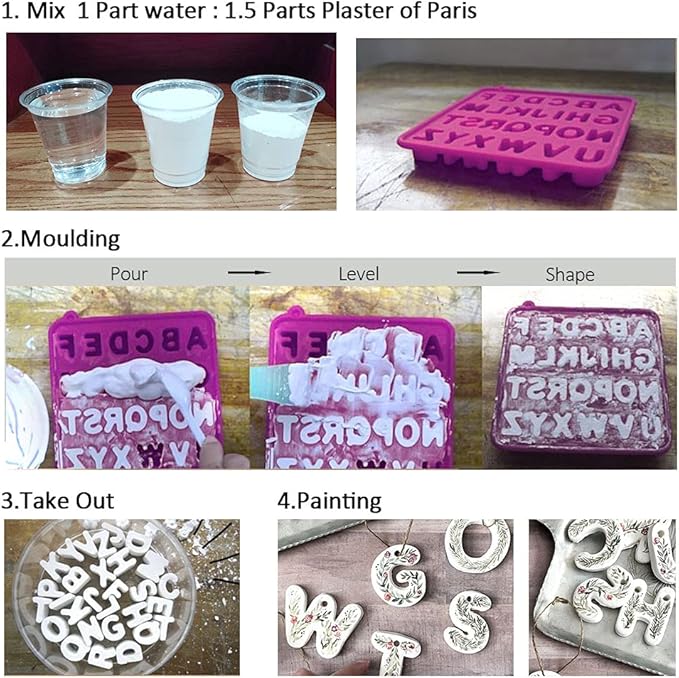 Falling in Art 1lb Plaster of Paris - Image 3