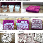 Falling in Art 1lb Plaster of Paris - Image 3